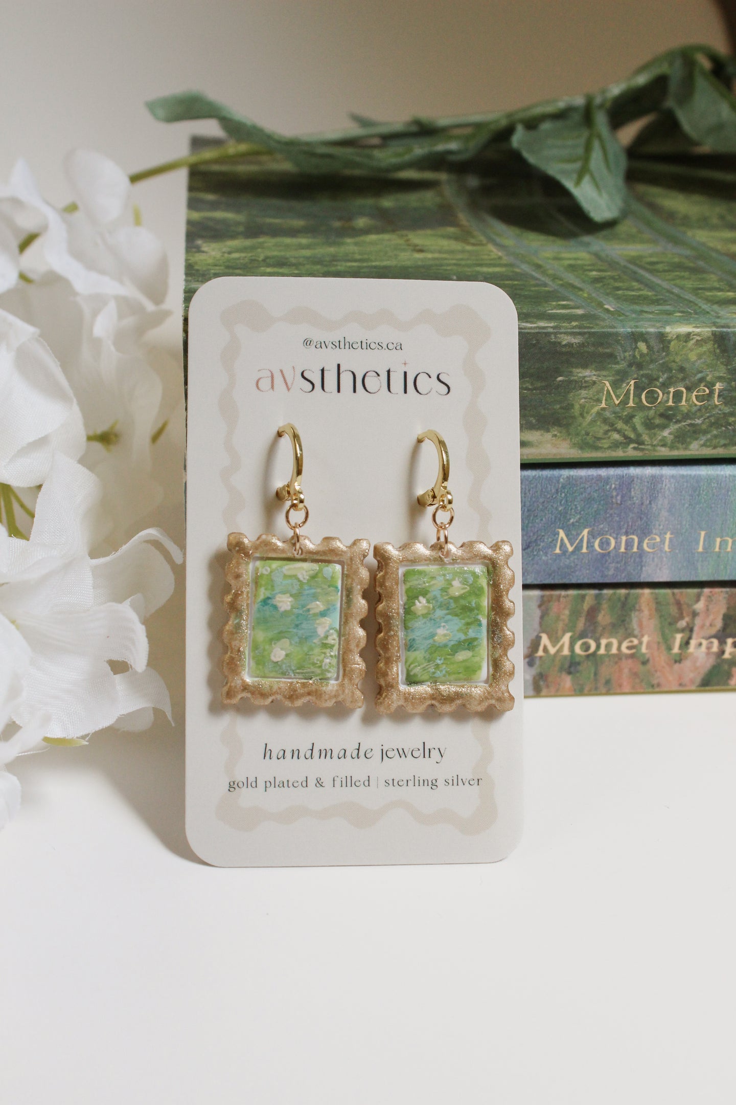 “Monet” Painting Huggies - Handpainted